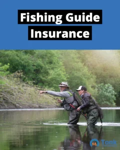 Fishing guide pointing out a trout lie while a client casts a fly rod in a clear river