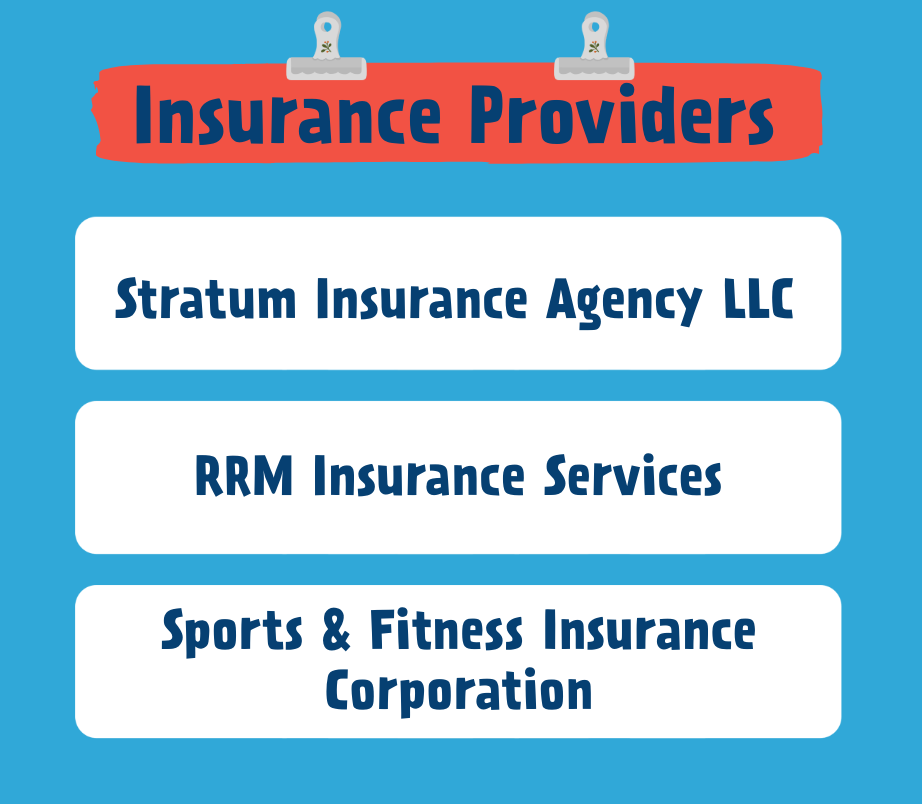list of three swim school insurance providers